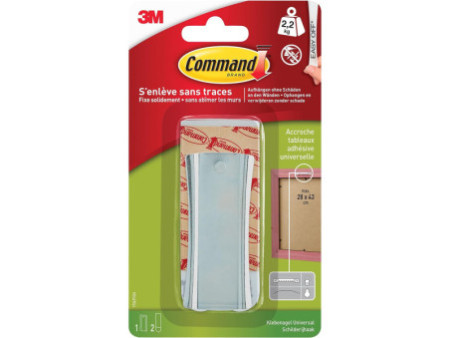 3M Command Crochet de fixation pour tableau, taille: L