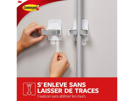 3M Command Porte-balais pour manche de diamètre: 25 mm