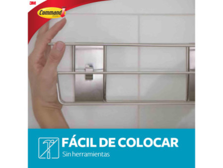 3M Command Languette adhésive pour salle de bain, assorti