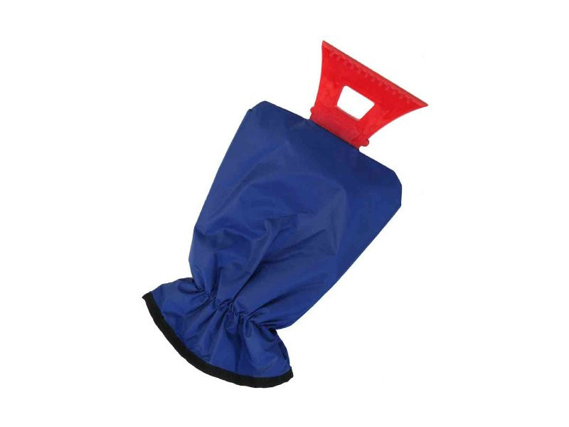 IWH Grattoir avec gant, bleu