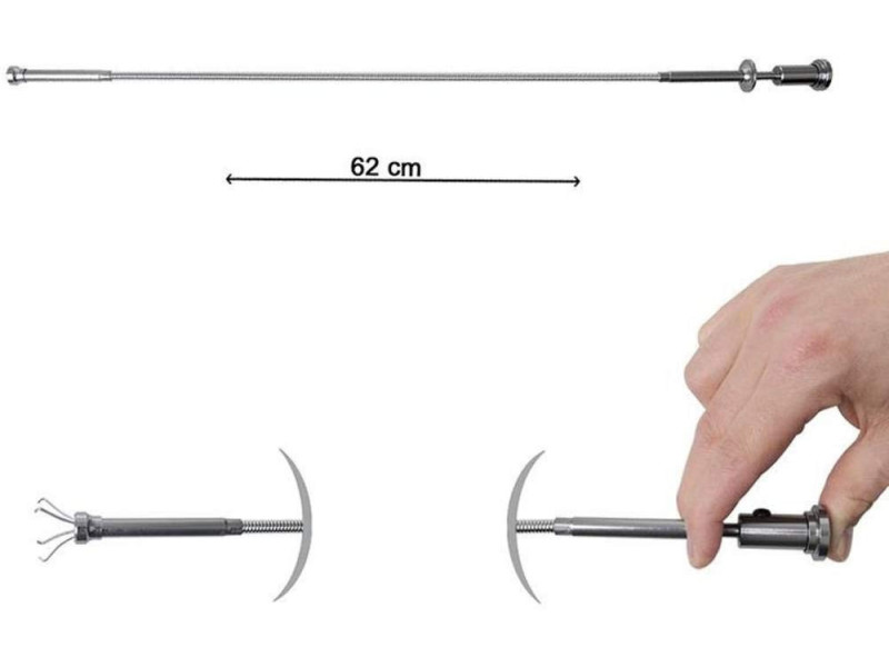 IWH Pince à griffes avec éclairage LED et aimant