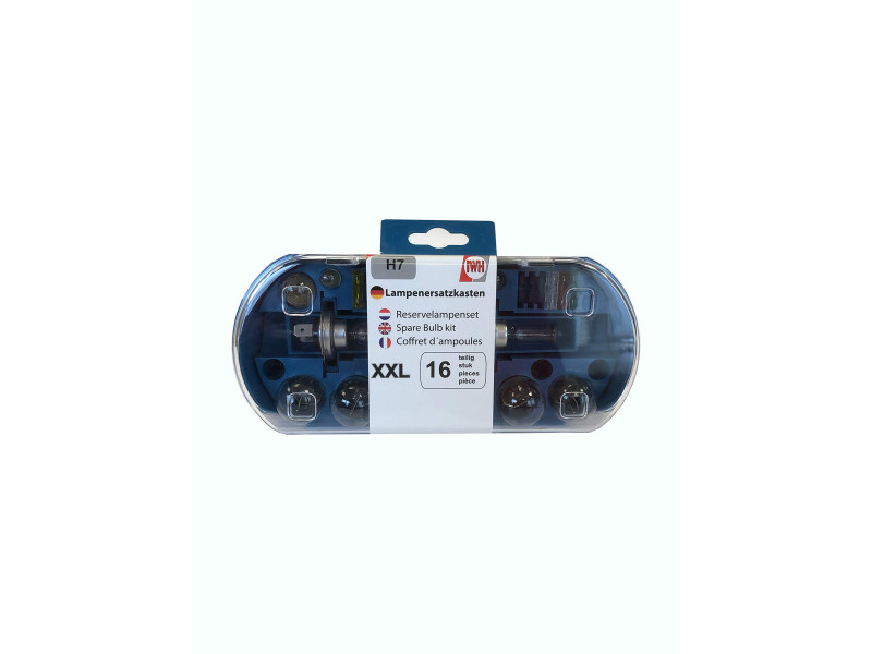 IWH Coffret d'ampoules de rechange de voiture H7, 16 pièces