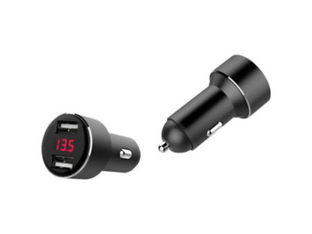 IWH Chargeur USB pour voiture avec indicateur de tension