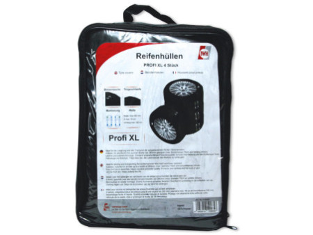 IWH Set de housse pour pneu pro, 4 pièces