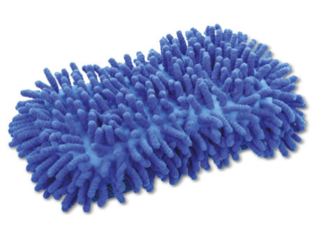 IWH Eponge microfibre, 250 x 120 x 60 mm, bleu