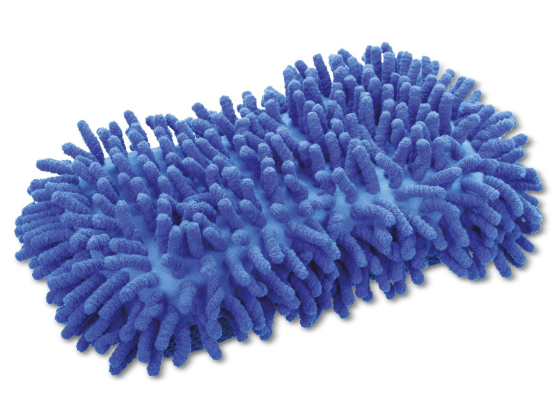 IWH Eponge microfibre, 250 x 120 x 60 mm, bleu