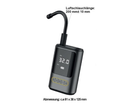IWH Mini compresseur à batterie avec powerbank