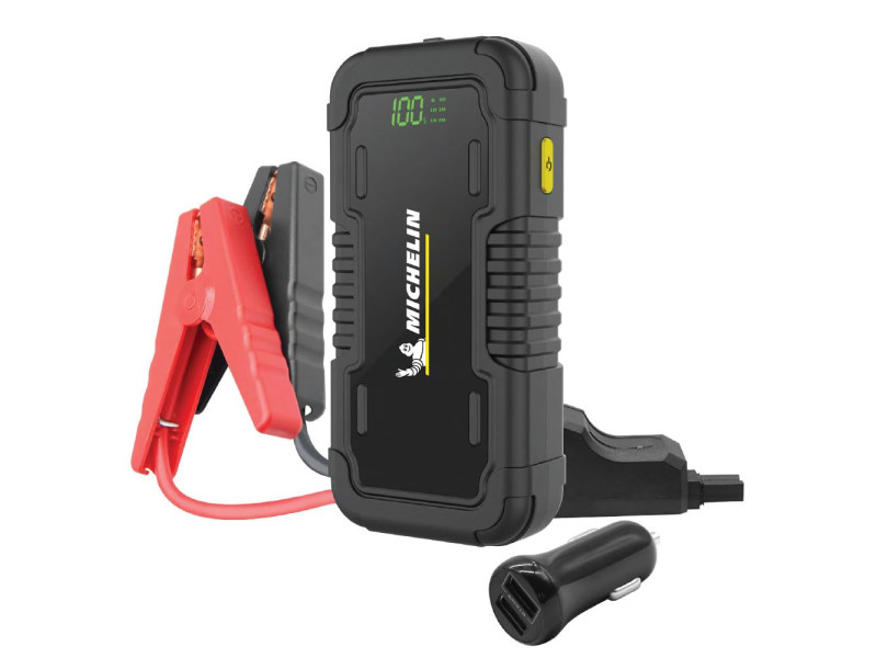 MICHELIN Booster de démarrage Jump Starter, 16.000 mAh