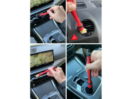 IWH Set de pinceaux d'entretien voiture & maison, 6 pièces
