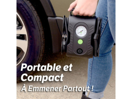 Slime Compresseur multi-usage, avec manomètre