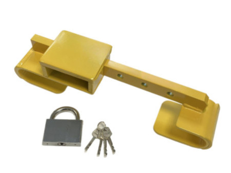 IWH Cadenas pour container, 220-410 mm, jaune