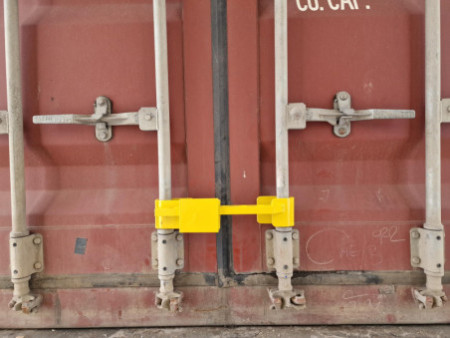 IWH Cadenas pour container, 220-410 mm, jaune