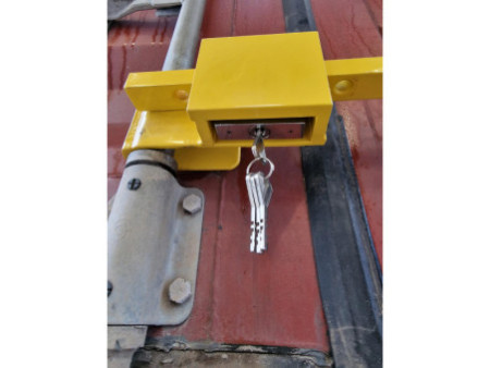 IWH Cadenas pour container, 220-410 mm, jaune