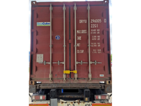 IWH Cadenas pour container, 220-410 mm, jaune