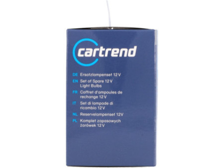 cartrend Boîte d'ampoules de rechange H4, 8 pièces