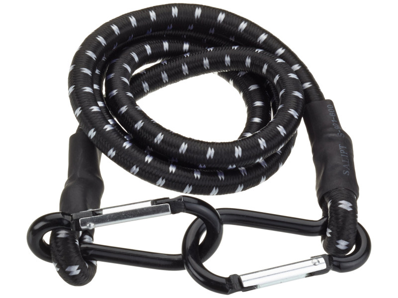 uniTEC Tendeur élastique avec mousqueton, longueur: 1.000 mm
