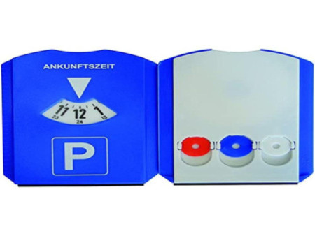 uniTEC Disque de stationnement multifonction, en plastique