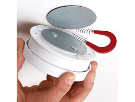 uniTEC Support magnétique universel pour détecteur de fumée