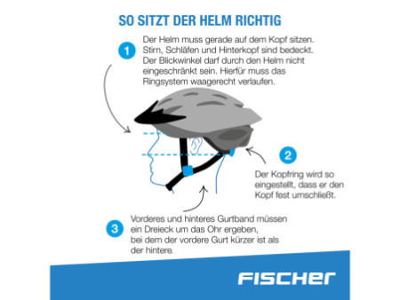 FISCHER Casque de vélo 'Urban Sport', taille: S/M
