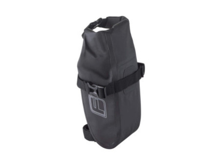 FISCHER Sacoche de vélo, imperméable, rouge / noir