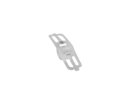 FISCHER Support smartphone pour vélo en silicone, blanc
