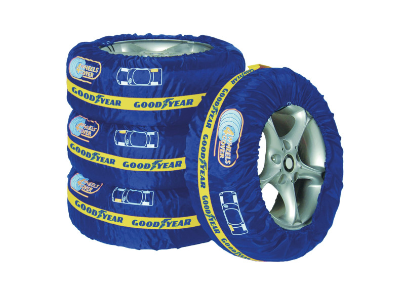 GOODYEAR Set de housses de protection pour pneus, 4 pièces