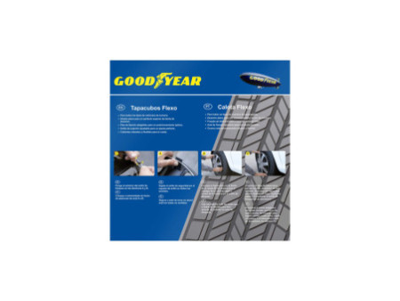 GOODYEAR Enjoliveur de roue 'Flexo', 15' (38,10 cm), noir
