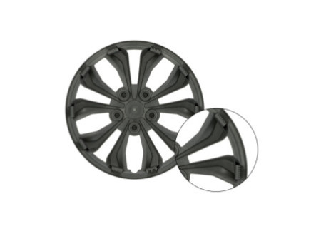 GOODYEAR Enjoliveur de roue 'Flexo', 16' (40,64 cm), argent
