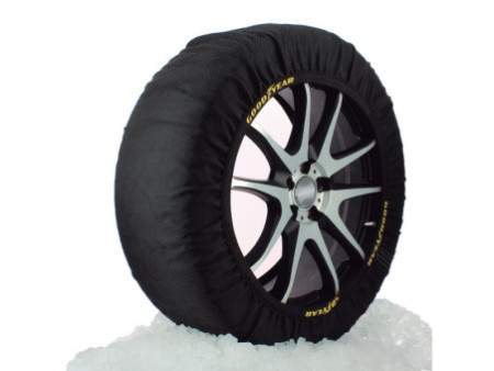 GOODYEAR Chaussette à neige pour véhicule, taille : M, noir