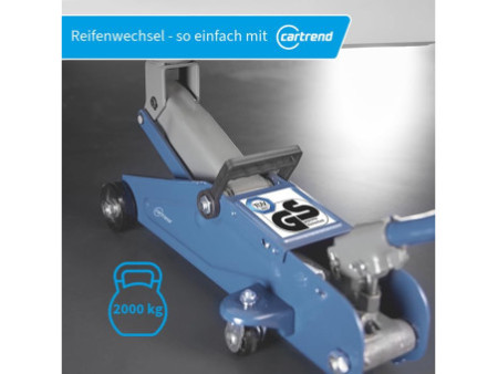 cartrend Cric hydraulique roulant, 2t