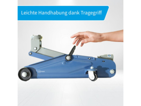 cartrend Cric hydraulique roulant, 2t