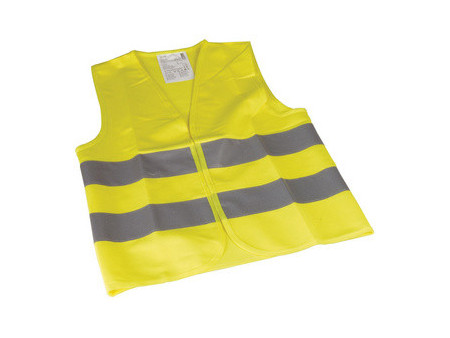 cartrend Gilet de sécurité pour enfants, EN1150, jaune