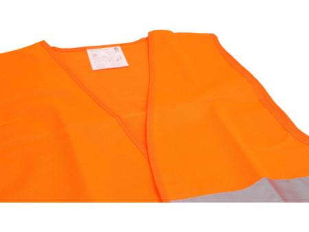 cartrend Gilet de sécurité, EN ISO 20471, orange