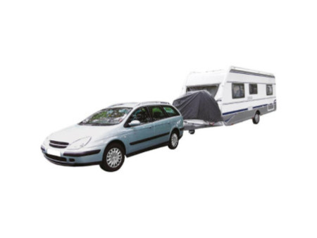 cartrend Housse de protection de vélo pour caravane, timon