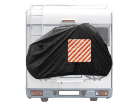 cartrend Housse de protection de vélo pour camping-car, noir