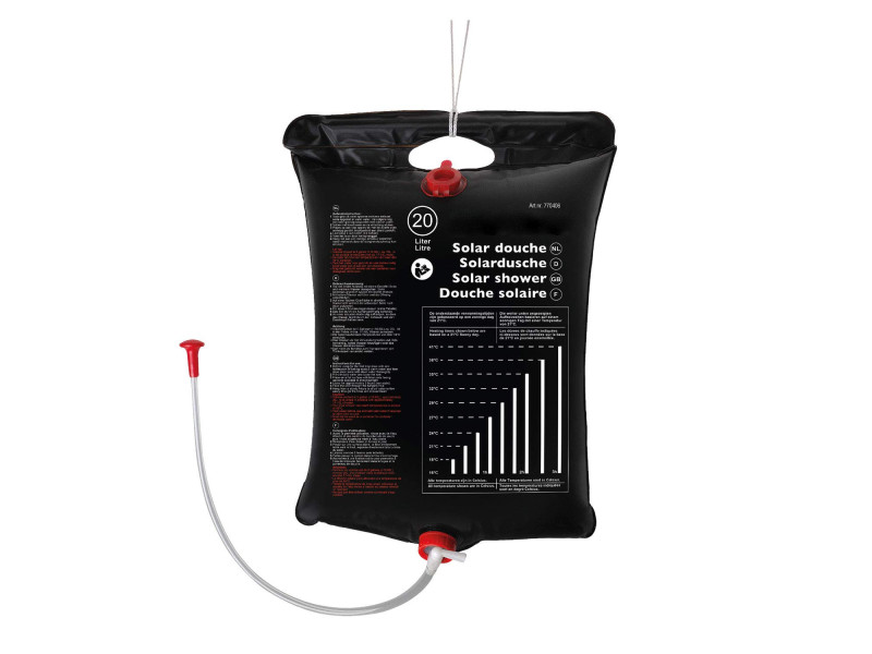 cartrend Douche solaire, réservoir d'eau : 20 litres