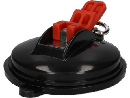 cartrend Ventouse, capacité de charge : 10 kg, noir