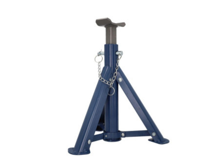 cartrend Chandelle de support, capacité : 2.000 kg, bleu