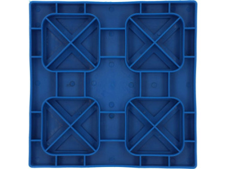 cartrend Plaque de stabilisation pour vérins, bleu, jeu de 4