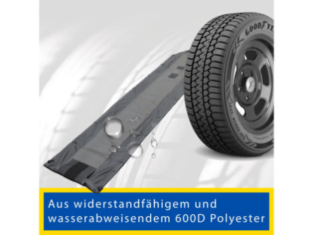 GOODYEAR Jeu de housses de protection pour pneus, 4 pièces