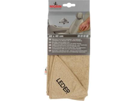 NIGRIN Performance Chiffon en microfibre, pour cuir