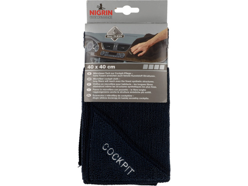 NIGRIN Performance chiffon en microfibres, pour habitacle
