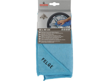 NIGRIN Chiffon Performance en microfibre, pour jantes