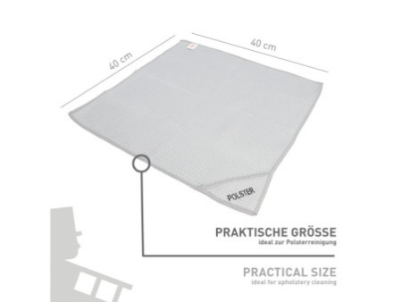 NIGRIN chiffon en microfibres, pour coussins, chiffon en