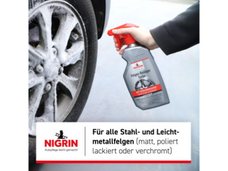 NIGRIN Nettoyant pour jantes Turbo, 500 ml
