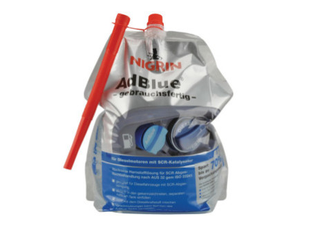 NIGRIN Sachet stand-up AdBlue, prêt à l'emploi, 5 litres