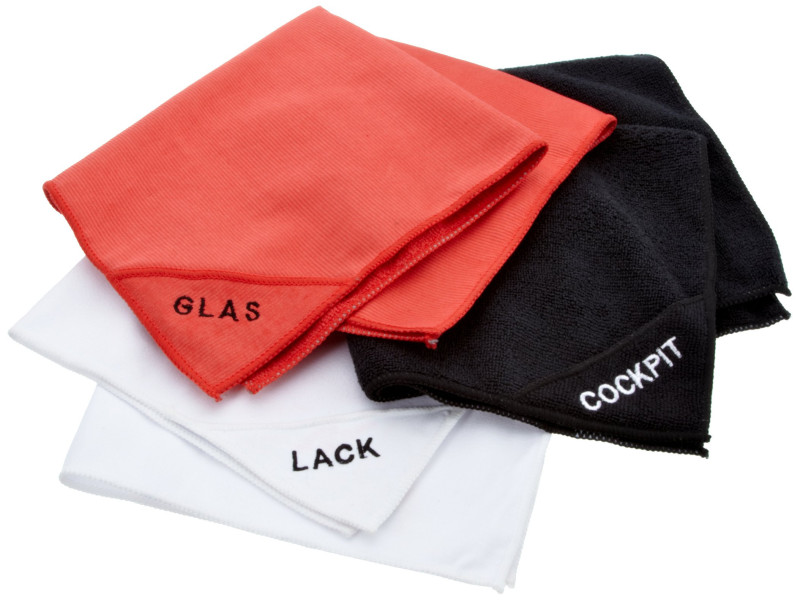 NIGRIN Performance Kit de chiffons microfibre