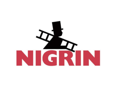 NIGRIN Gratte-givre avec balai à neige, 450 mm, noir/gris