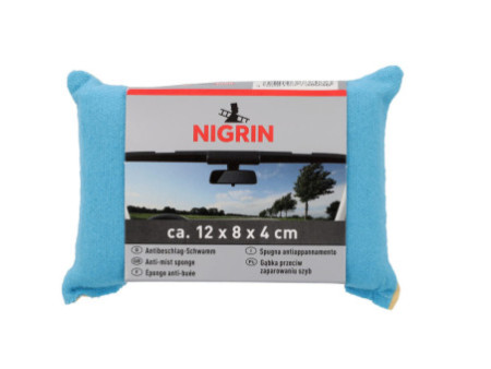 NIGRIN Eponge anti-buée, (L)120 x (P)80 x (H)40 mm