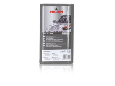 NIGRIN Eponge universelle pour voiture Jumbo, gris